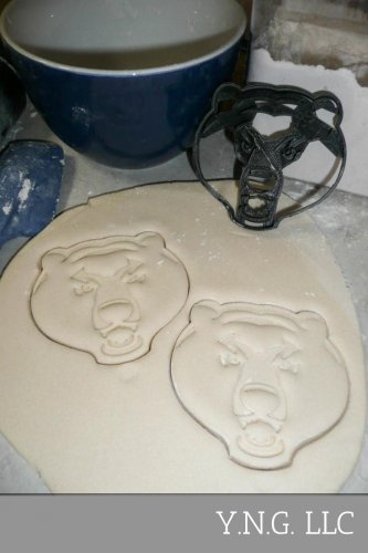 Baylor University Bear Face Bears Sports Athletics Cookie Cutter USA PR3037