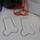 Elf Pants Stockings Santa Helper Christmas Costume Cookie Cutter USA PR3034
