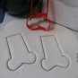 Elf Pants Stockings Santa Helper Christmas Costume Cookie Cutter USA PR3034