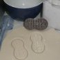 PEANUT DETAILED GROUNDNUT MONKEY MOVIE CIRCUS CARNIVAL COOKIE CUTTER USA PR2689
