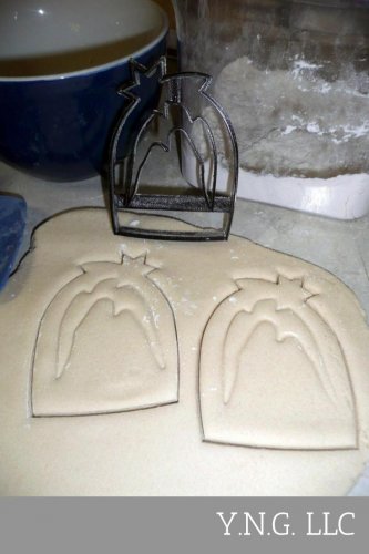 Nativity Manger Scene Baby Jesus Mary Joseph Christmas Cookie Cutter USA PR3031