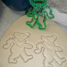 Jerry Garcia Dancing Teddy Bear 1960s Rock Music Cookie Cutter USA PR3029