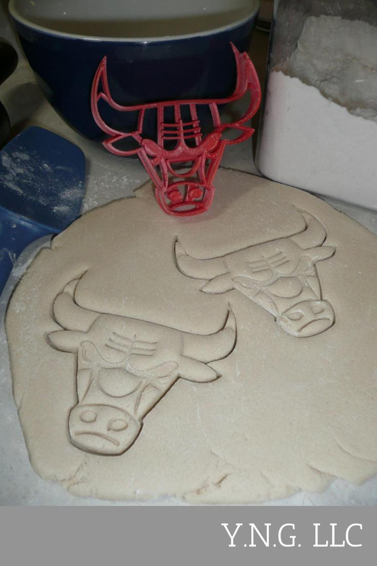 Chicago Bulls Basketball Team Sports Athletics Cookie Cutter USA PR2712