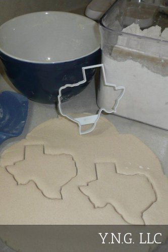 TEXAS OUTLINE LONE STAR STATE SOUTH CENTRAL REGION COOKIE CUTTER USA PR2713