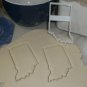 INDIANA OUTLINE STATE MIDWEST GREAT LAKES REGION COOKIE CUTTER USA PR2714