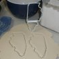 ILLINOIS OUTLINE PRAIRIE STATE MIDWEST LAND OF LINCOLN COOKIE CUTTER USA PR2716