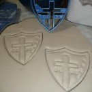 COVENANT CHRISTIAN HIGH SCHOOL CCHS SHIELD CROSS COOKIE CUTTER USA PR2721