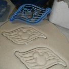 MICKEY MOUSE HEAD FACE ON CRUISE LINE FLAG OCEAN WATER COOKIE CUTTER USA PR2722