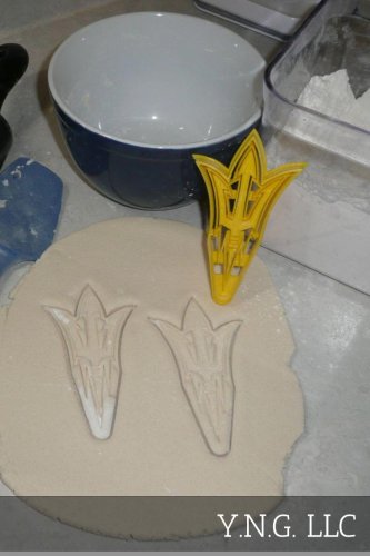 ARIZONA STATE UNIVERSITY ASU SUN DEVIL PITCHFORK NCAA COOKIE CUTTER USA PR2737
