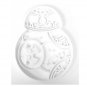 STAR WARS BB8 ROBOT DROID CHARACTER COOKIE CUTTER FONDANT BAKING USA PR462