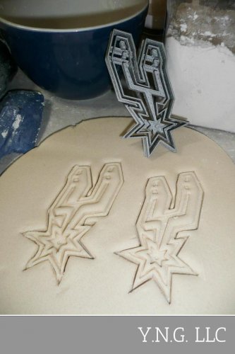 San Antonio Spurs Basketball Team Sports Athletics Cookie Cutter USA PR2745