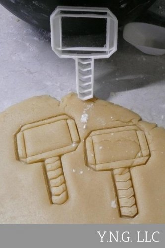 THOR HAMMER SUPERHERO MARVEL CHARACTER COOKIE CUTTER FONDANT BAKING USA PR465L