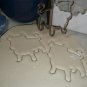 BULL RODEO ANIMAL WITH HORNS CATTLE RANCH RANCHER BEEF COOKIE CUTTER USA PR2750