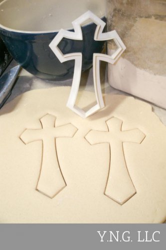 CROSS CHURCH CROSS COOKIE CUTTER CAKE FONDANT SPECIAL OCCASION USA PR469