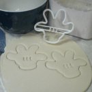 MICKEY MOUSE GLOVE DISNEY COOKIE CUTTER CAKE FONDANT SPECIAL OCCASION USA PR471