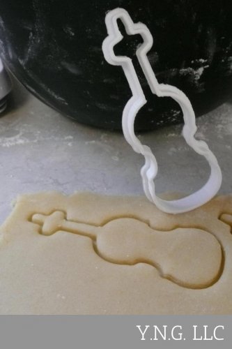 VIOLIN MUSICAL INSTRUMENT COOKIE CUTTER CAKE FONDANT SPECIAL OCCASION USA PR472