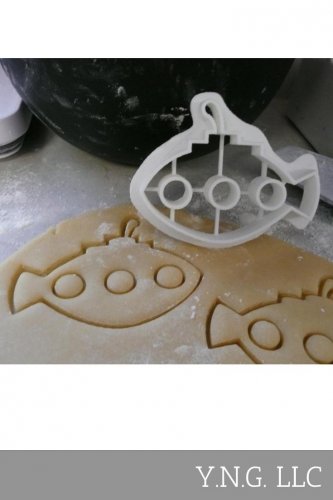 SUBMARINE UNDER WATER BOAT COOKIE CUTTER CAKE FONDANT SPECIAL OCCASION USA PR474
