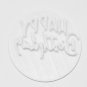 Happy Birthday Text Words Fun Script Font Cookie Stamp Embosser USA PR2821