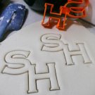 Sam Houston State Texas University SH Letters Cookie Cutter USA PR2838