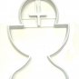 CHALICE AND HOST GOBLET FIRST COMMUNION CATHOLIC CHRIST COOKIE CUTTER USA PR2841