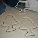 TIERED CAKE STAND ON PEDESTAL WEDDING ENGAGEMENT BRIDAL COOKIE CUTTER USA PR2843