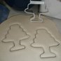 TIERED CAKE STAND ON PEDESTAL WEDDING ENGAGEMENT BRIDAL COOKIE CUTTER USA PR2843