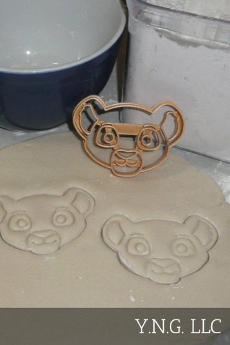 NALA DETAILED FACE HEAD CUB FROM THE LION KING MOVIE COOKIE CUTTER USA PR2848