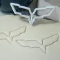 CORVETTE LOGO CHEVROLET COOKIE CUTTER CAKE FONDANT SPECIAL OCCASION USA PR481