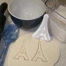 EIFFEL TOWER PARIS FRANCE COOKIE CUTTER CAKE FONDANT SPECIAL OCCASION USA PR482