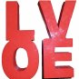 LOVE Bookends DVDs Books Bookshelf Home Decor Photo Prop 3D Printed Made in the USA PR486