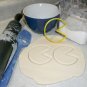 PACMAN PAC MAN VIDEO GAME CHARACTER COOKIE CUTTER FONDANT BAKING TOOL USA PR495