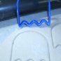PACMAN GHOST VIDEO GAME CHARACTER COOKIE CUTTER FONDANT BAKING TOOL USA PR496