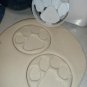 TIGER CAT PAW PRINT PAWPRINT SCHOOL COLLEGE UNIVERSITY COOKIE CUTTER USA PR2667