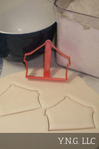 CIRCUS TENT BIG TOP OVAL CIRCULAR ROUND SHAPE COOKIE CUTTER USA PR2671