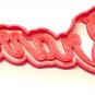 Atlanta Braves Word MLB Baseball Team Sports Athletics Cookie Cutter USA PR2677