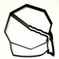8 EIGHT SIDED GRADUATION TAM CAP HAT WITH TASSEL COOKIE CUTTER USA PR2868