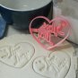 I LOVE LUCY AMERICAN SITCOM 1950S TV SHOW HEART COOKIE CUTTER USA PR2869