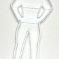 SUPERHERO SUPER HERO OUTFIT BODY COSTUME CHARACTER COOKIE CUTTER USA PR2680