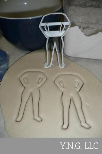 SUPERHERO SUPER HERO OUTFIT BODY COSTUME CHARACTER COOKIE CUTTER USA PR2680