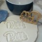 UNIVERSITY OF PITTSBURGH PITT WORD NCAA SPORTS COOKIE CUTTER MADE IN USA PR2681