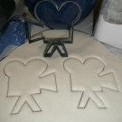 MOVIE CAMERA CINEMA FILM PROJECTOR HOLLYWOOD THEATER COOKIE CUTTER USA PR2872