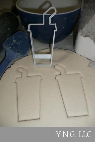SOFT DRINK CUP ICED COLD BEVERAGE FOUNTAIN SODA POP COOKIE CUTTER USA PR2874