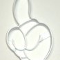 MICKEY MOUSE HAND GLOVE NUMBER 1 ONE FIRST BIRTHDAY COOKIE CUTTER USA PR2876
