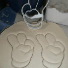 MICKEY MOUSE HAND GLOVE NUMBER 2 TWO SECOND BIRTHDAY COOKIE CUTTER USA PR2877