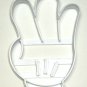 MICKEY MOUSE HAND GLOVE NUMBER 3 THREE THIRD BIRTHDAY COOKIE CUTTER USA PR2878