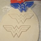 WONDER WOMAN SUPERHERO LOGO COOKIE CUTTER FONDANT BAKING TOOL USA PR511