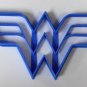 WONDER WOMAN SUPERHERO LOGO COOKIE CUTTER FONDANT BAKING TOOL USA PR511