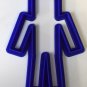 BLOCK ADVENTURE VIDEO GAME MAN BODY COOKIE CUTTER FONDANT BAKING TOOL USA PR516