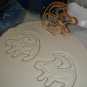 SIMBA CAVE PAINTING CUB FROM THE LION KING MOVIE COOKIE CUTTER USA PR2891