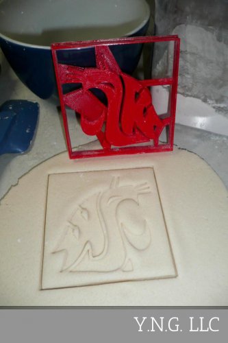 Washington State University Cougars Athletics Cookie Cutter USA PR3016
